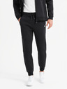 Ombre Clothing Herren Jogginghose mit gerippten Bündchen und dekorativem Reißverschluss von Ombre Clothing