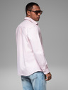 Ombre Clothing Herren Oxford-Hemd in Pastellfarben von Ombre Clothing