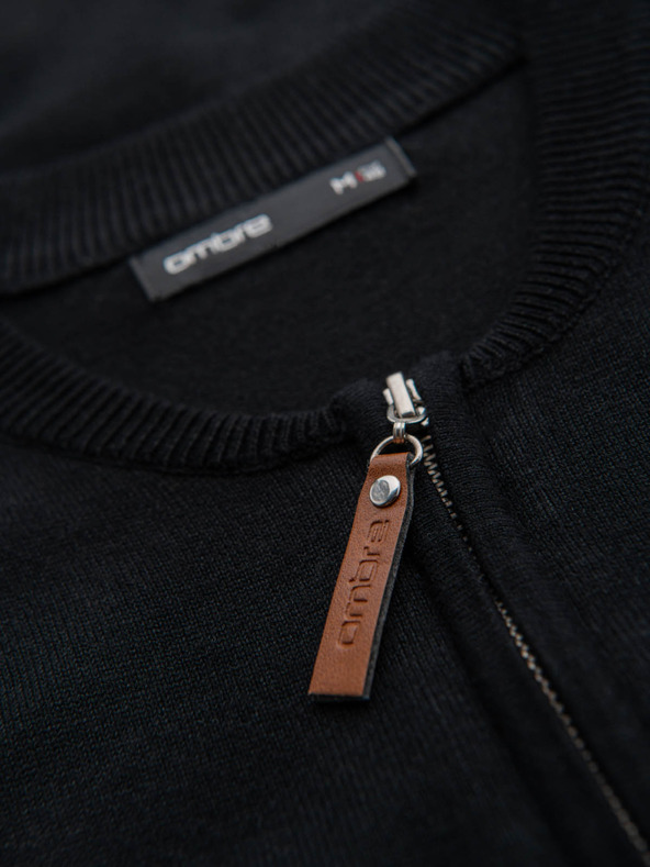 Ombre Clothing Herren-Strickpullover mit strukturierten Punkten Ombre Clothing