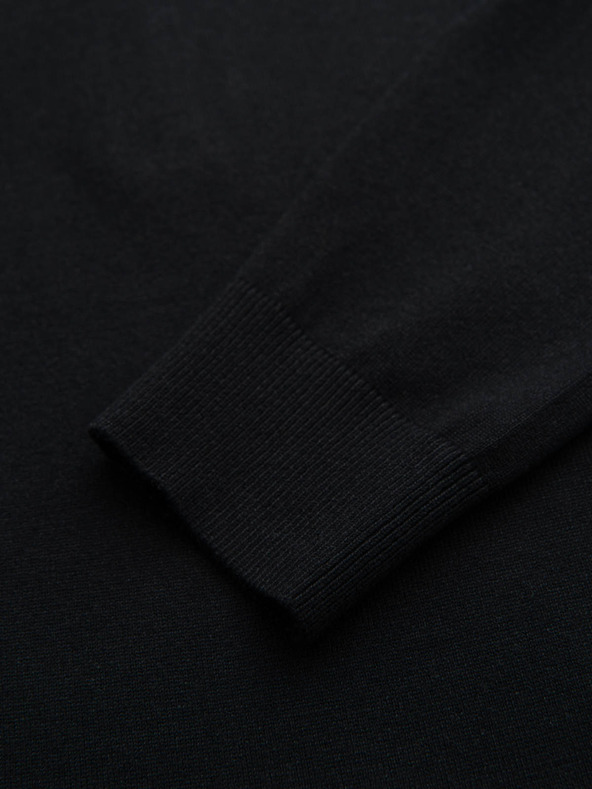 Ombre Clothing Herren-Strickpullover mit strukturierten Punkten Ombre Clothing