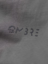 Ombre Clothing Herren-Langarm-T-Shirt aus Baumwolle mit Kante und Brust-Aufdruck Ombre Clothing