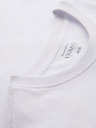 Ombre Clothing Herren-T-Shirt aus Baumwoll-Jersey mit großer Schrift an der Seite Ombre Clothing