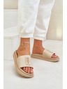 BIG STAR SHOES Damen-Hausschuhe Big Star – Beige Größe: