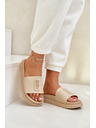 BIG STAR SHOES Damen-Hausschuhe Big Star – Beige Größe: