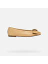 Geox Hellbraune Damen-Ballerinas Geox Ballystar