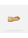Geox Hellbraune Damen-Ballerinas Geox Ballystar