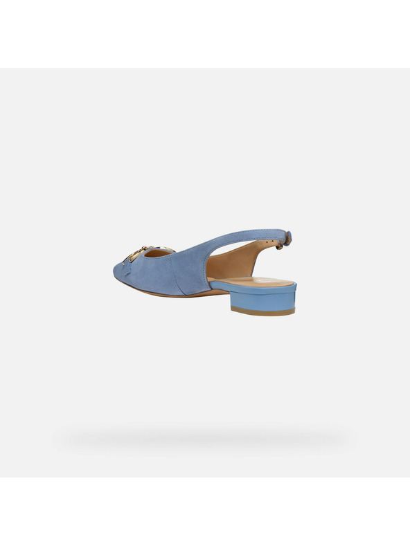 Geox Hellblaue Damen Ballerinas Geox Giselda 15