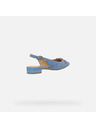 Geox Hellblaue Damen Ballerinas Geox Giselda 15