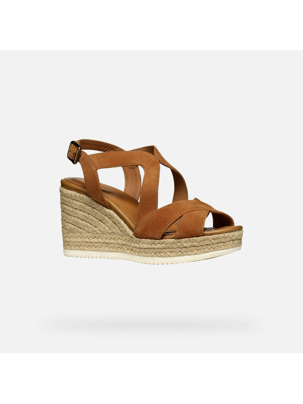 Geox Braune Damen Sandalen Geox Ponza