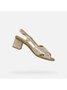 Geox Goldene Damen Sandalen Geox Aurely 50