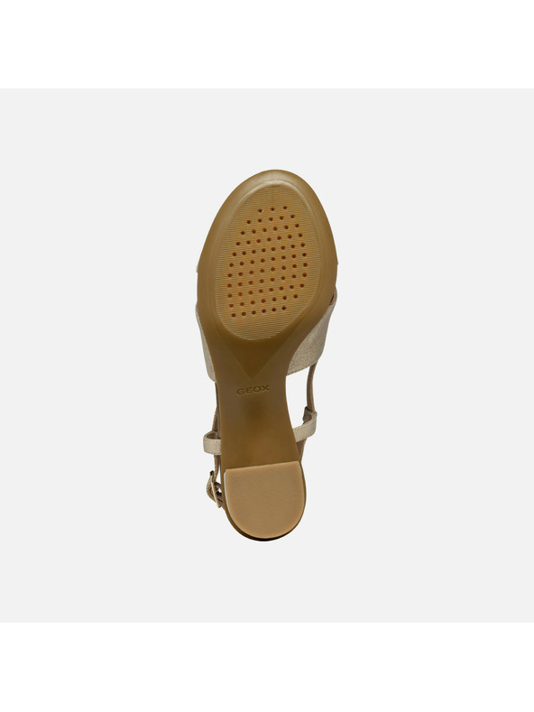 Geox Goldene Damen Sandalen Geox Aurely 50