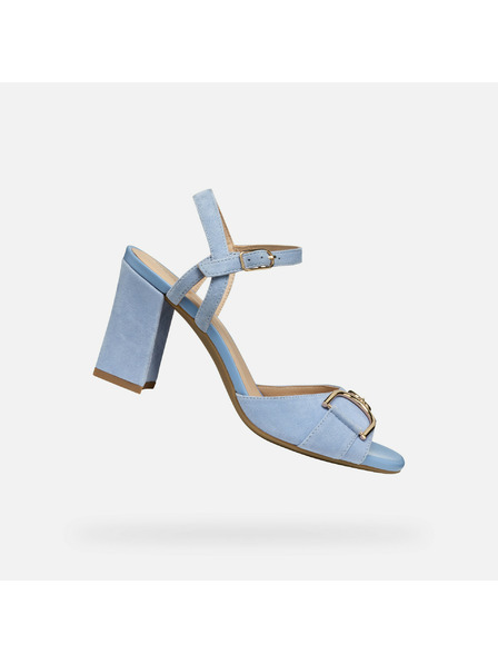Geox Hellblaue Damen Sandalen Geox New Eraklia 80