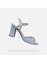 Geox Hellblaue Damen Sandalen Geox New Eraklia 80