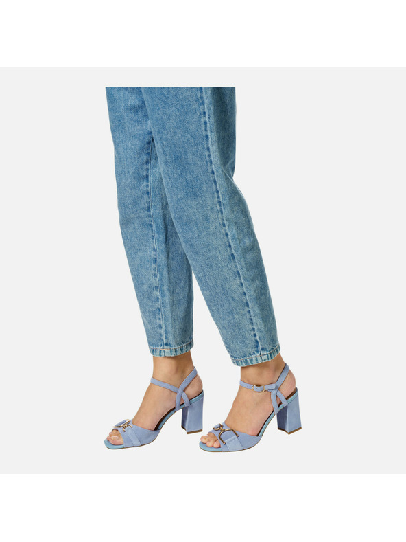 Geox Hellblaue Damen Sandalen Geox New Eraklia 80