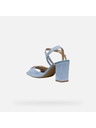 Geox Hellblaue Damen Sandalen Geox New Eraklia 80