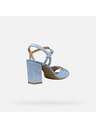 Geox Hellblaue Damen Sandalen Geox New Eraklia 80