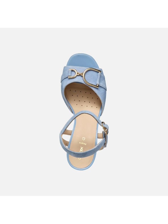 Geox Hellblaue Damen Sandalen Geox New Eraklia 80