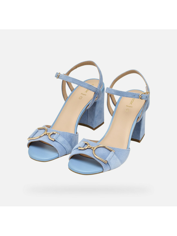 Geox Hellblaue Damen Sandalen Geox New Eraklia 80