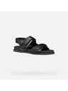 Geox Schwarze Damen-Sandalen Geox Adelash