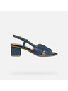 Geox Dunkelblau Damen-Sandalen Geox Aurely 50
