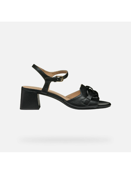 Geox Schwarze Damen Sandalen Geox New Eraklia 50 T