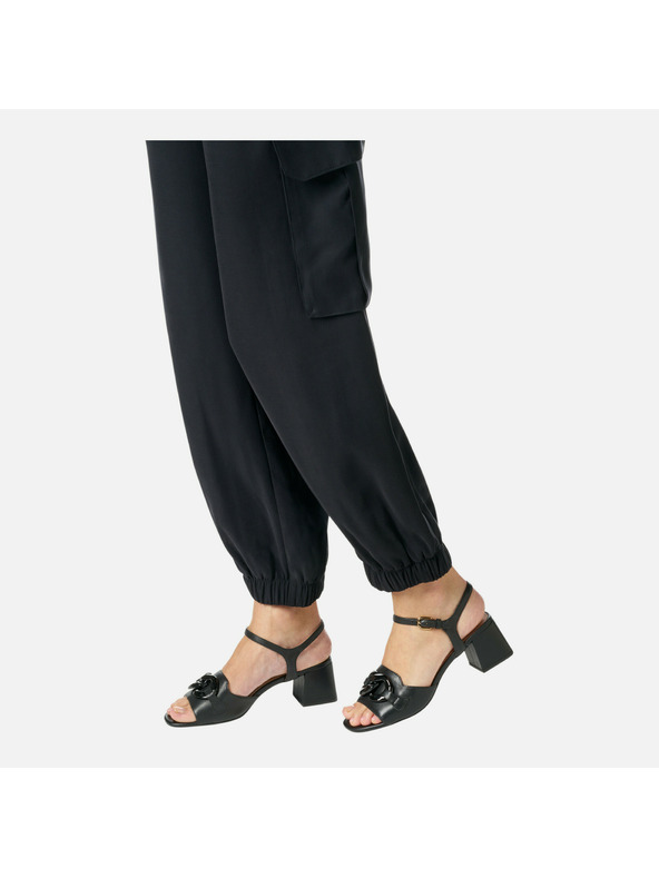 Geox Schwarze Damen Sandalen Geox New Eraklia 50 T