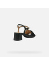 Geox Schwarze Damen Sandalen Geox New Eraklia 50 T