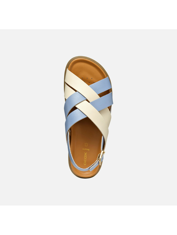 Geox Hellblaue Damen Sandalen Geox Adelash