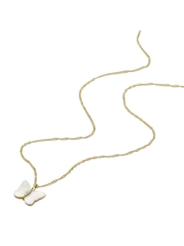 Fossil Fossil Damen-Halskette Edelstahl JF04424710