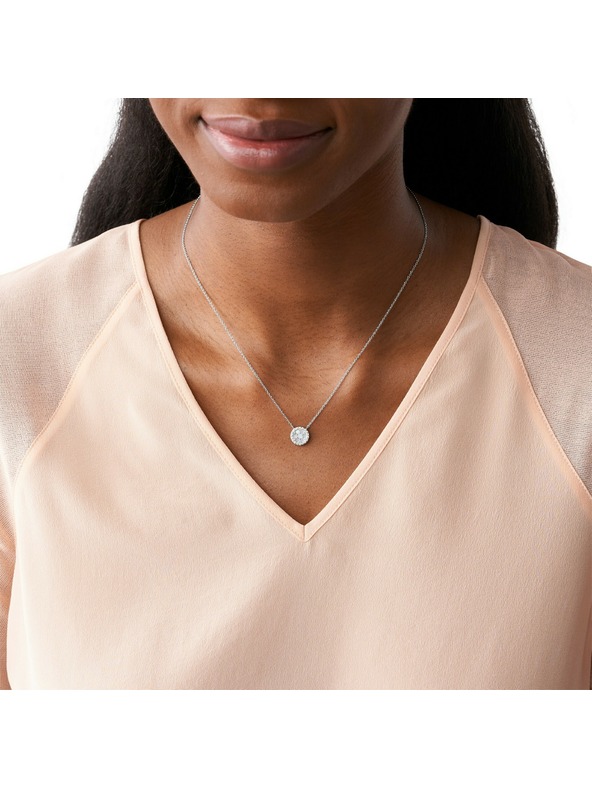 Fossil Fossil Damen-Halskette Silber JFS00520040