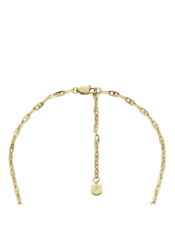 Fossil Fossil Damen-Halskette Edelstahl D-Link JA7258710