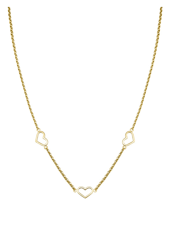 Rosefield Rosefield goldene Halskette Triple Heart JNTHG-J535