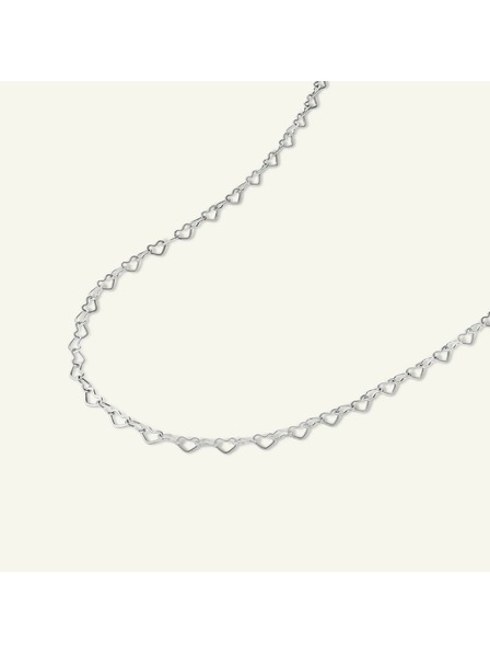 Rosefield Rosefield Halskette in Silberfarbe Heart Chain JNHCS-J685