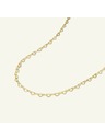 Rosefield Rosefield Halskette in Goldfarbe Heart Chain JNHCG-J684