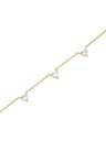 Rosefield Rosefield Damen Halskette vergoldet JNRHG-J1005