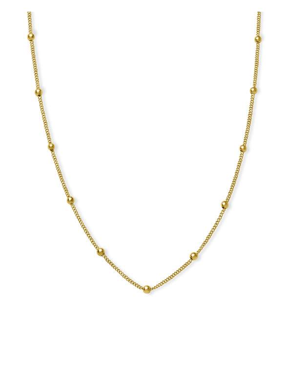 Rosefield Rosefield Halskette in Goldfarbe Dotted JDCHG-J057