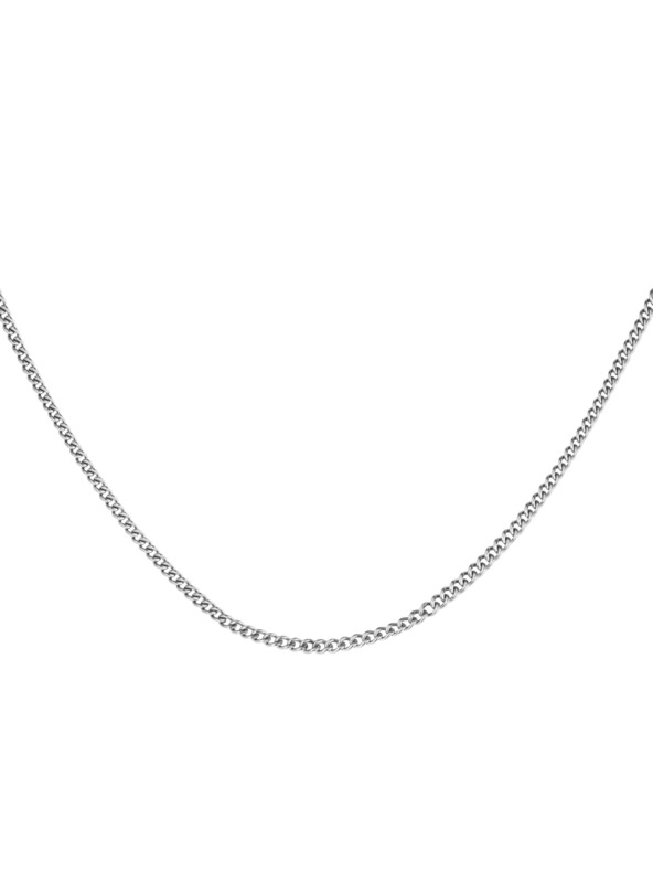 Rosefield Rosefield Halskette in Silberfarbe Flat Curb JNFCS-J623