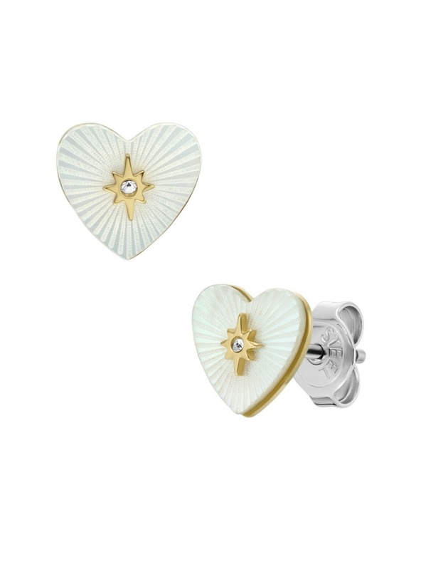 Fossil Damen Edelstahl-Ohrringe Fossil Sutton