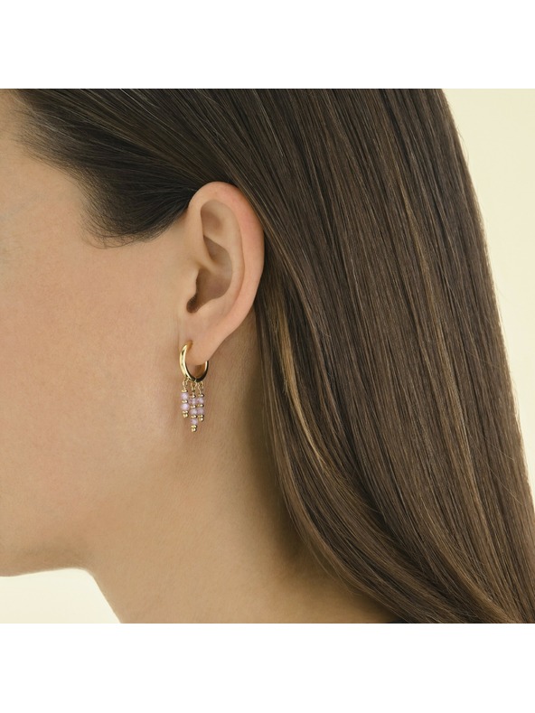 Rosefield Damen vergoldete Ohrringe Rosefield JEPHG-J815