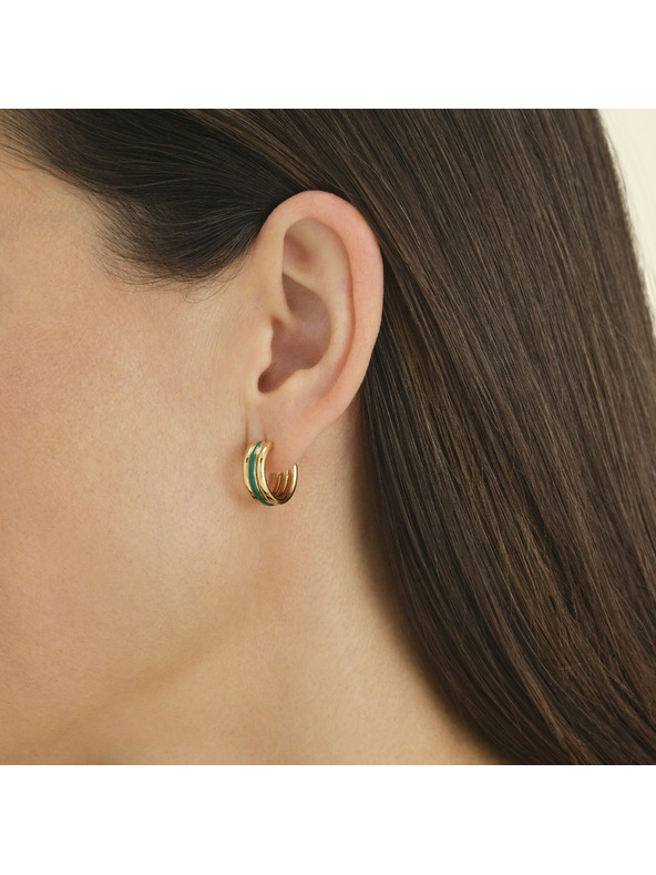 Rosefield Rosefield Damen Ohrringe vergoldet, JEETG-J716