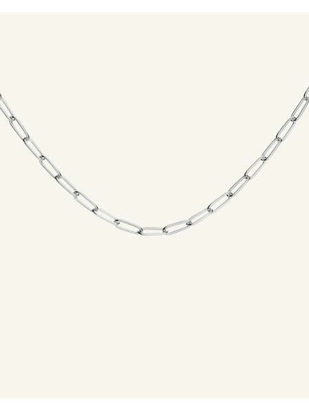 Rosefield Rosefield Halskette in Silberfarbe Rectangle Chain JNRCS-J565