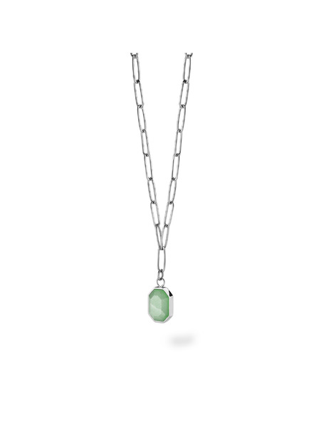 Rosefield Rosefield Halskette in Silberfarbe Geometric Gemstone JNGGS-J665