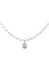 Rosefield Rosefield Halskette in Silberfarbe Geometric Gemstone JNGGS-J665
