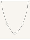 Rosefield Rosefield Halskette in Silberfarbe Triple Heart JNTHS-J613