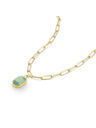 Rosefield Rosefield Halskette in Goldfarbe Geometric Gemstone JNGGG-J664