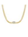 Rosefield Rosefield Damen-Choker-Halskette vergoldet JNSWG-J1002