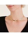 Rosefield Rosefield Damen-Choker-Halskette vergoldet JNSWG-J1002