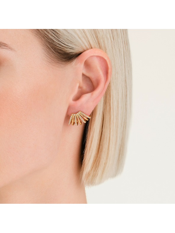 Rosefield Rosefield Damen-Ohrringe vergoldet JECCG-J1029