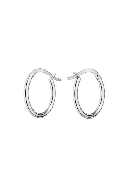 Rosefield Rosefield Ohrringe in Silberfarbe Large Hoops JELHS-J584