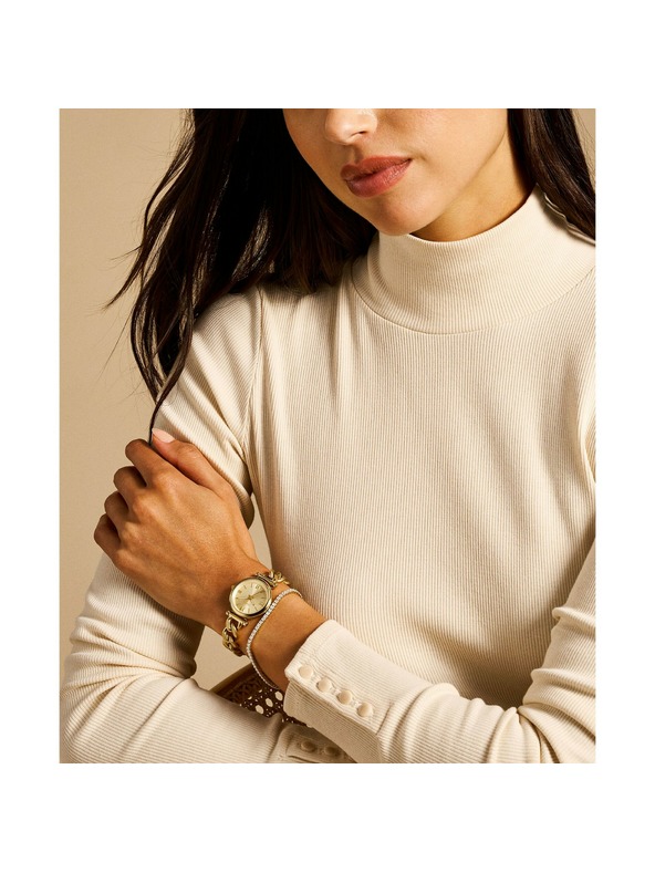 Fossil Set Damenuhr und Armband Fossil CARLIE ES5387SET